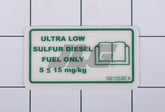 1001125387 Decal, Ultra Low Sulfur Diesel | JLG